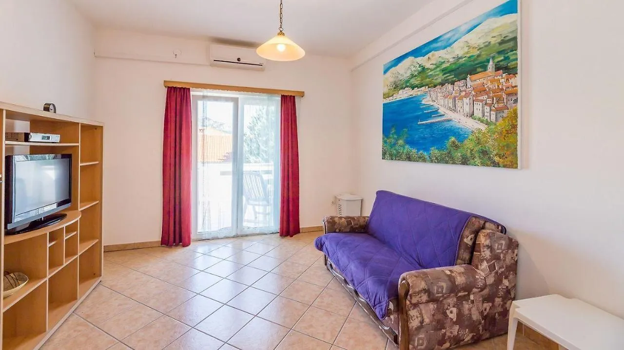 Apartment Grosse Terrasse 200 Meter Zum Strand Baska