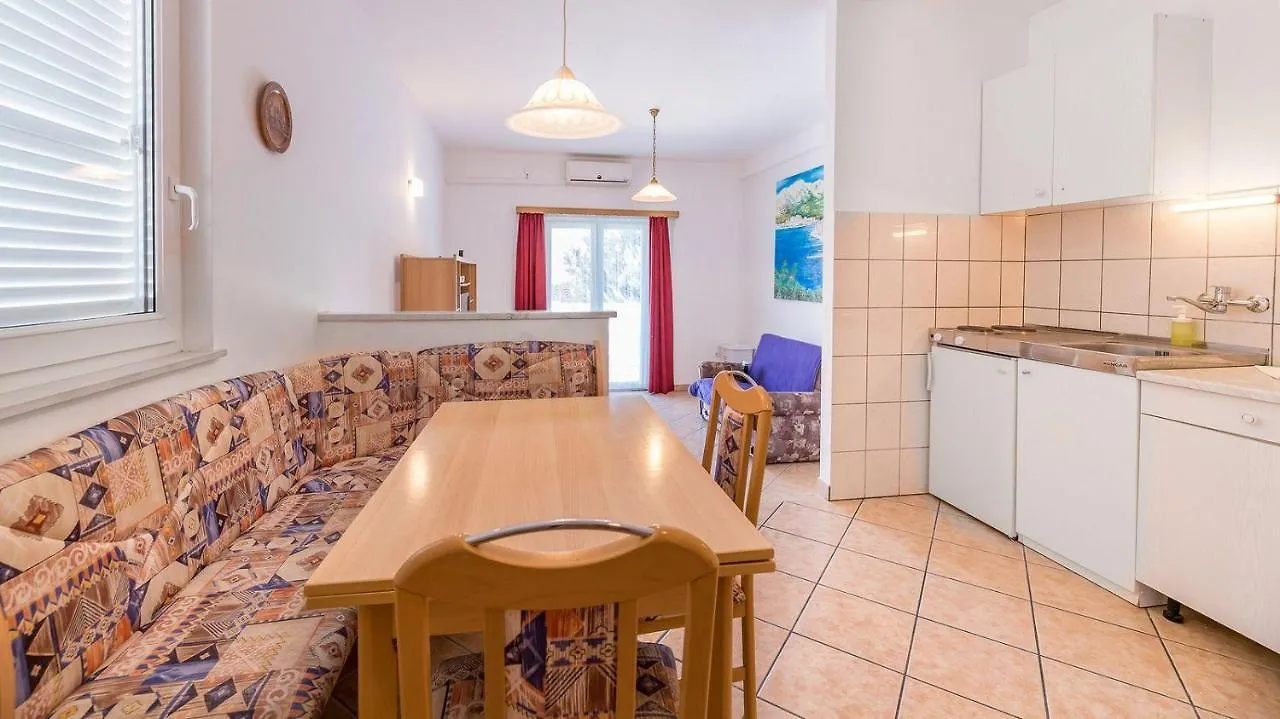 Apartment Grosse Terrasse 200 Meter Zum Strand Baska  Croatia